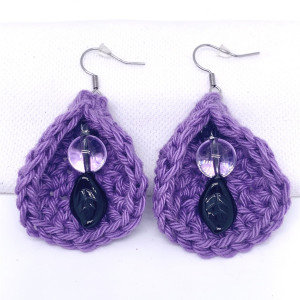 Calla flower earrings - Stainless steel