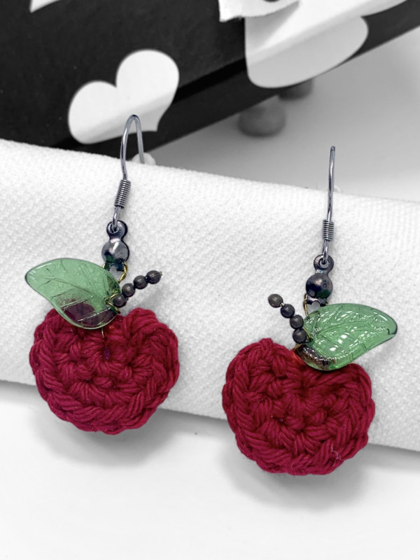 Cherry earrings - Stainless steel