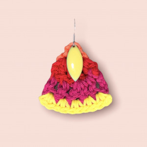 Boucles d'oreille Triangle - Acier inoxydable