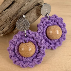 Small flower earrings - Stainless steel
