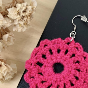 Gerbera Flower Earrings - Stainless steel