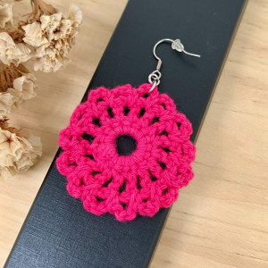 Gerbera Flower Earrings - Stainless steel