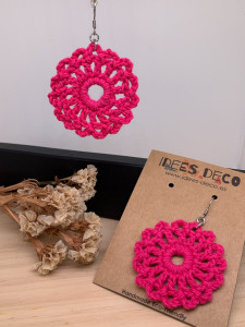 Gerbera Flower Earrings - Stainless steel