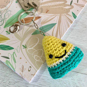 Llavero Amigurumi Frutas - Sandía & melón