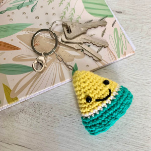 Llavero Amigurumi Frutas - Sandía & melón