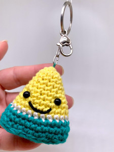 Llavero Amigurumi Frutas - Sandía & melón