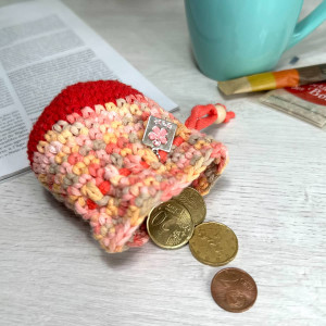 Monedero bolsa de Juda bicolor - cuerda deslizante