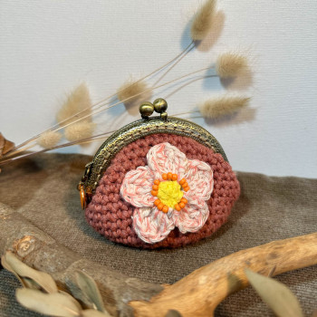 Monedero Bohemio "Flor de Otoño"