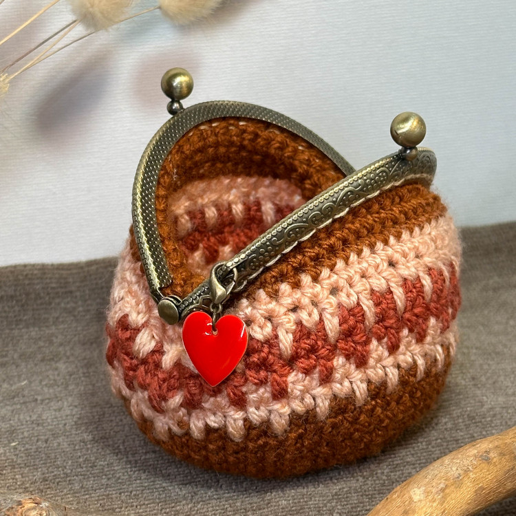 Autumn Heart Coin Purse