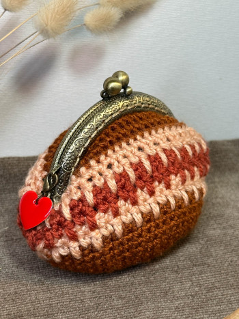 Autumn Heart Coin Purse