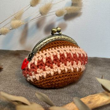 Autumn Heart Coin Purse
