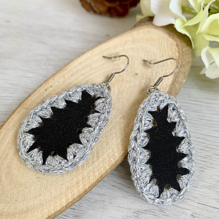 Boucles d'oreille goutte - acier inoxydable