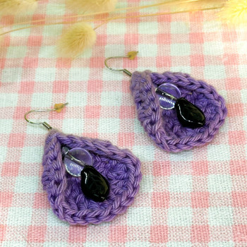 Boucles d'oreille Fleur de Calla - Acier inoxydable