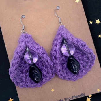 Boucles d'oreille Fleur de Calla - Acier inoxydable