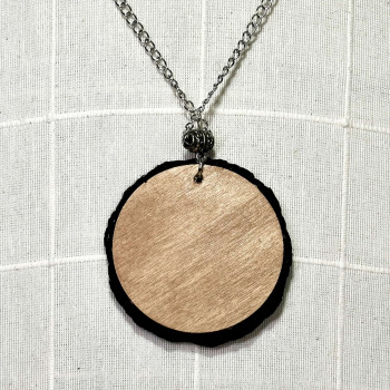 Bohemian Mandala Necklaces - various colors - stainless steel chain