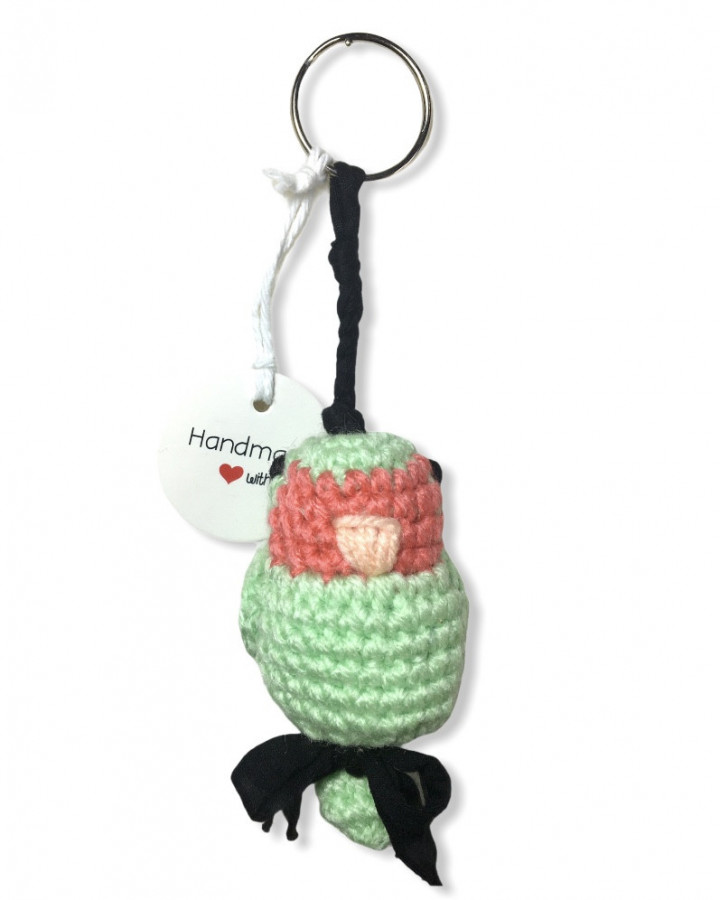 Porte-clés Amigurumi - Perruche Porte-clés Amigurumi - Perruche