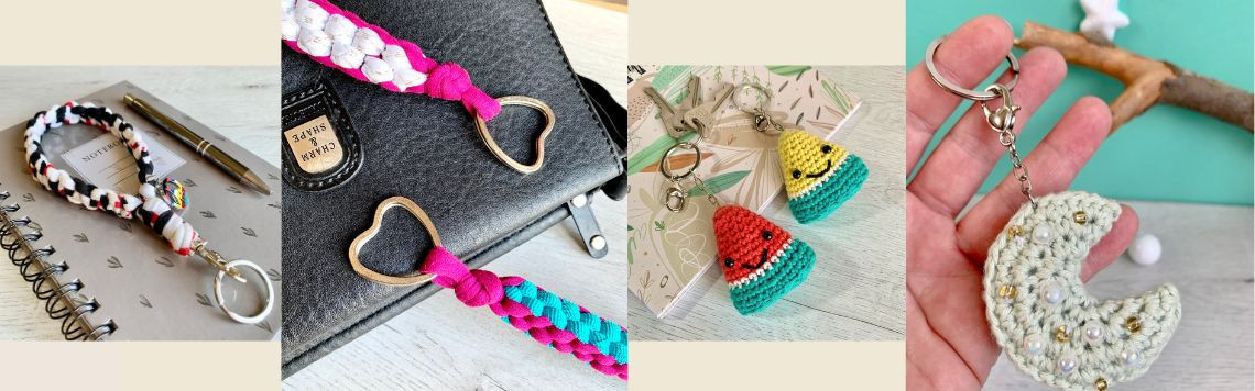 Porte-clés originaux et colorés