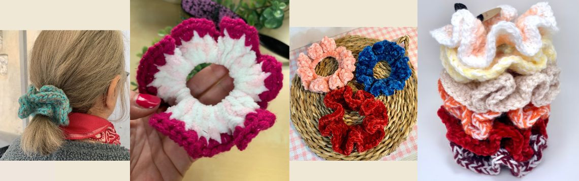 oversized hair scrunchie