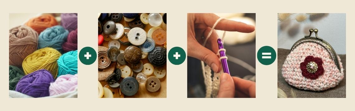 La receta de los monederos hechos a mano de Bohem Color