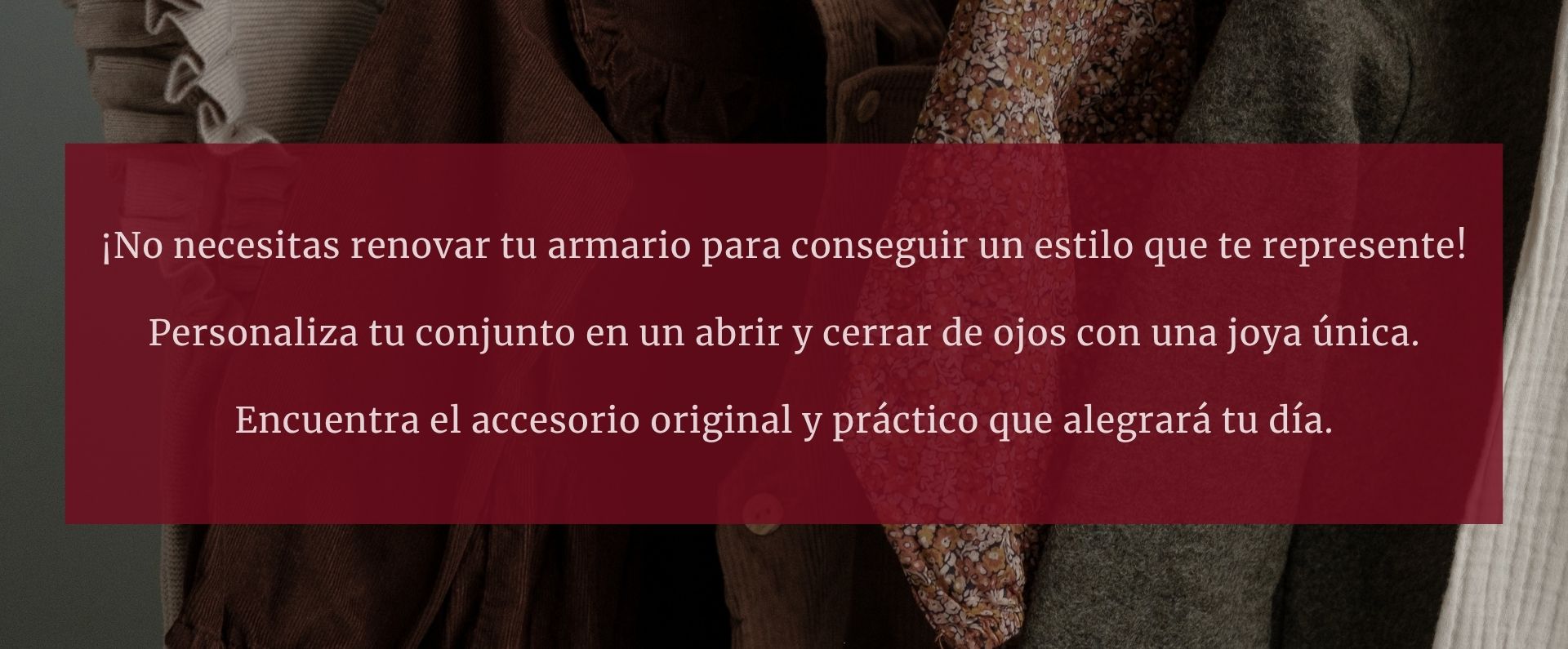 Personaliza tu look en un abrir y cerrar de ojos con una joya única