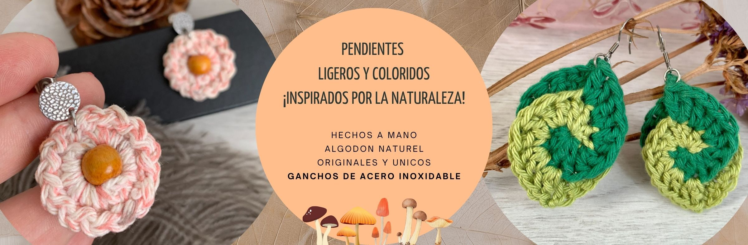 Pendientes exclusivos y coloridos de acero inoxidable hipoalergénico