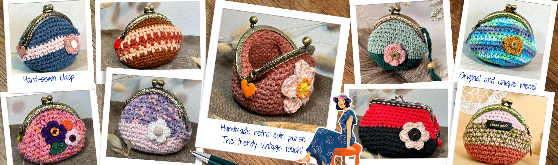 women's vintage coin purse