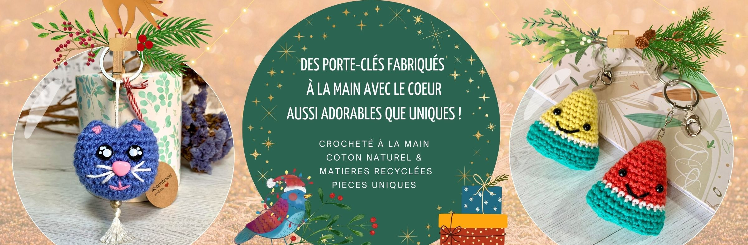 Des porte-clés uniques créés pour apporter de la joie et de la couleur dans la vie